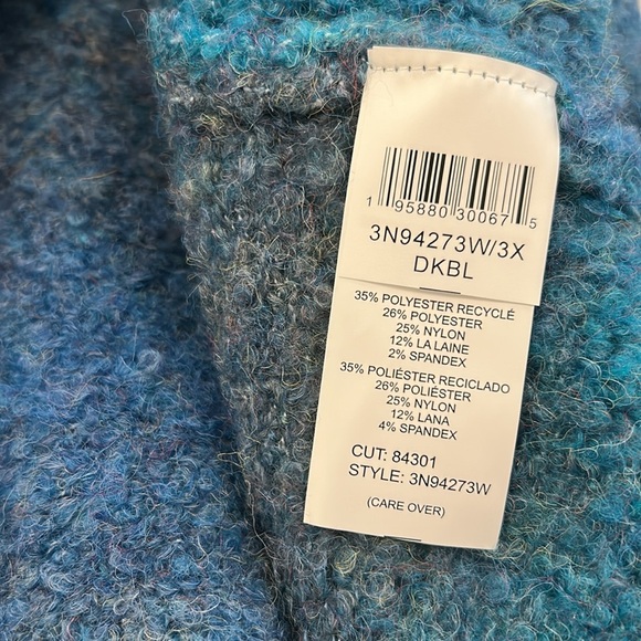 KAREN KANE Ombre Boucle Sweater - Picture 6 of 11